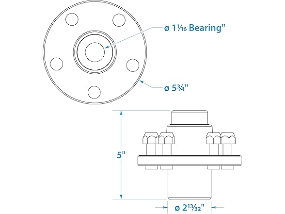 Seachoice Trailer Wheel Hub