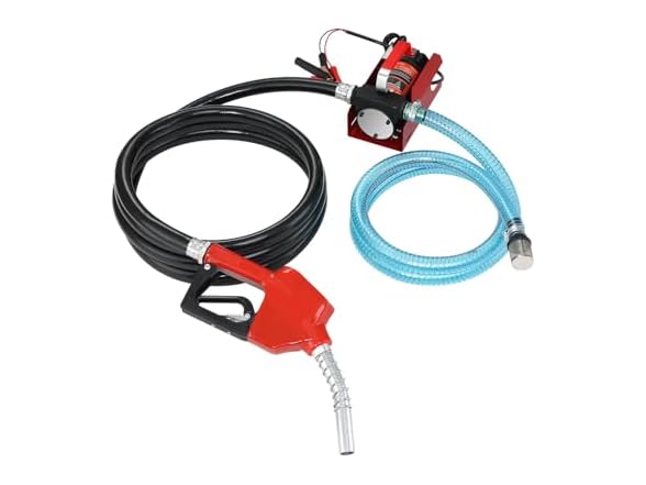 VEVOR Diesel Fuel Transfer Pump Kit 12V 10 GPM DC with Automatic Shut
