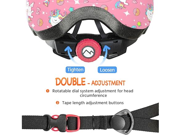 MOUNTALK Unicorn Bike Helmet Ages 1-6