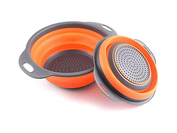 WeTest Collapsible Colanders w/Handles