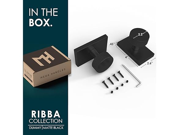 Mega Handles Ribba Door Handles