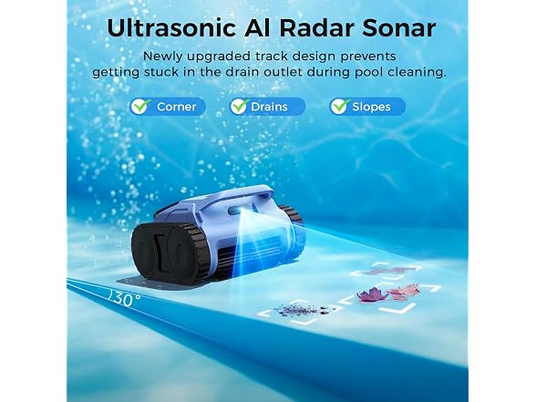 Cordless Robotic Pool Cleaner,Automatic