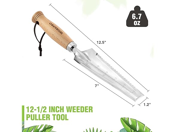 WORKPRO Garden Trowel Green and Pink