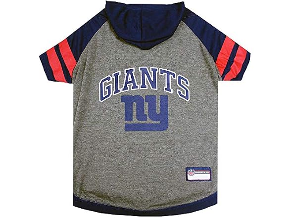 Pets First NFL New York Giants Hoodie for Do