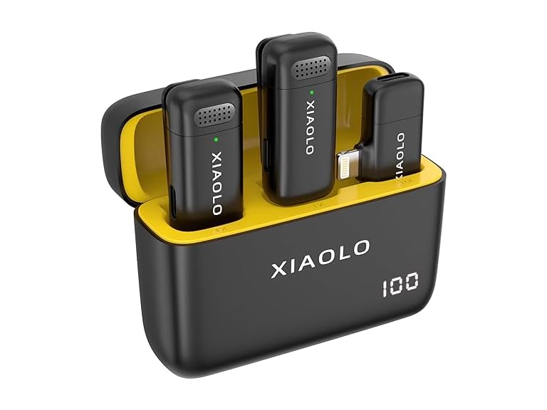 XIAOLO  XIAOLO Wireless Lavalier Microphone for  