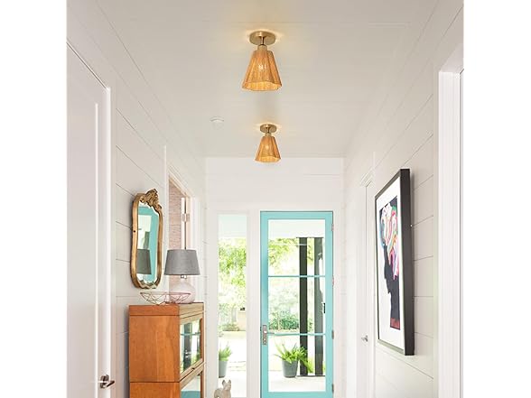 Parrot Uncle Boho Rattan Chandelier