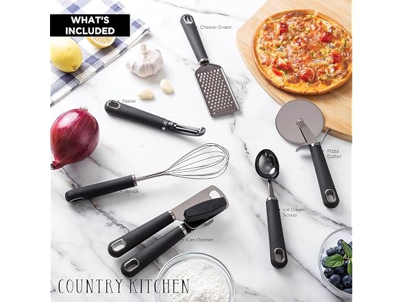 6-Pc Stainless Steel Gadget Set