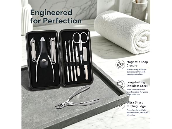 9 in 1 Professional Manicure Kit
