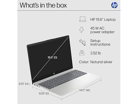 HP 15.6" FHD AMD Ryzen 7 5825U Laptop