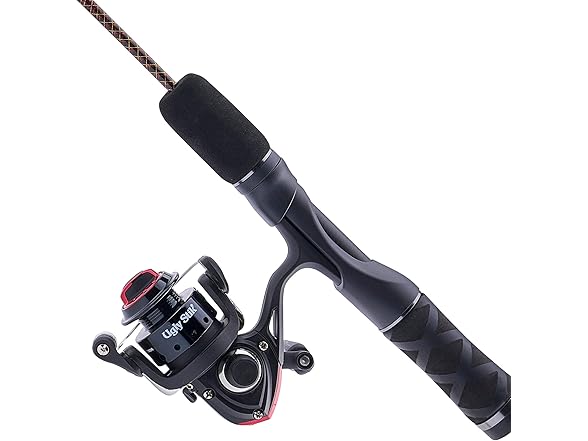 Ugly Stik GX2 Ice Spinning Reel and 36" Fishing Rod Combo