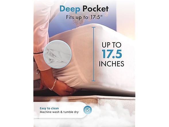 Waterproof Mattress Protector Queen Size