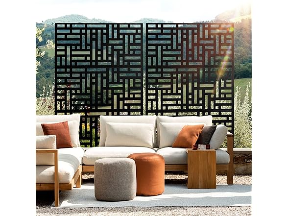 Elevens Block Patio Privacy Screen