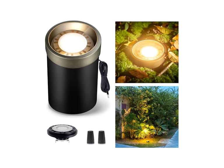 Gardenreet In Ground Well Light - Brass 12V Ip65