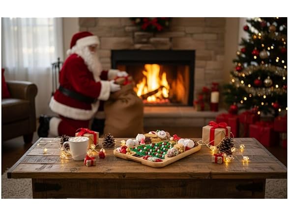 Farberware Tree Build-A-Board with Clear Locking Lid 