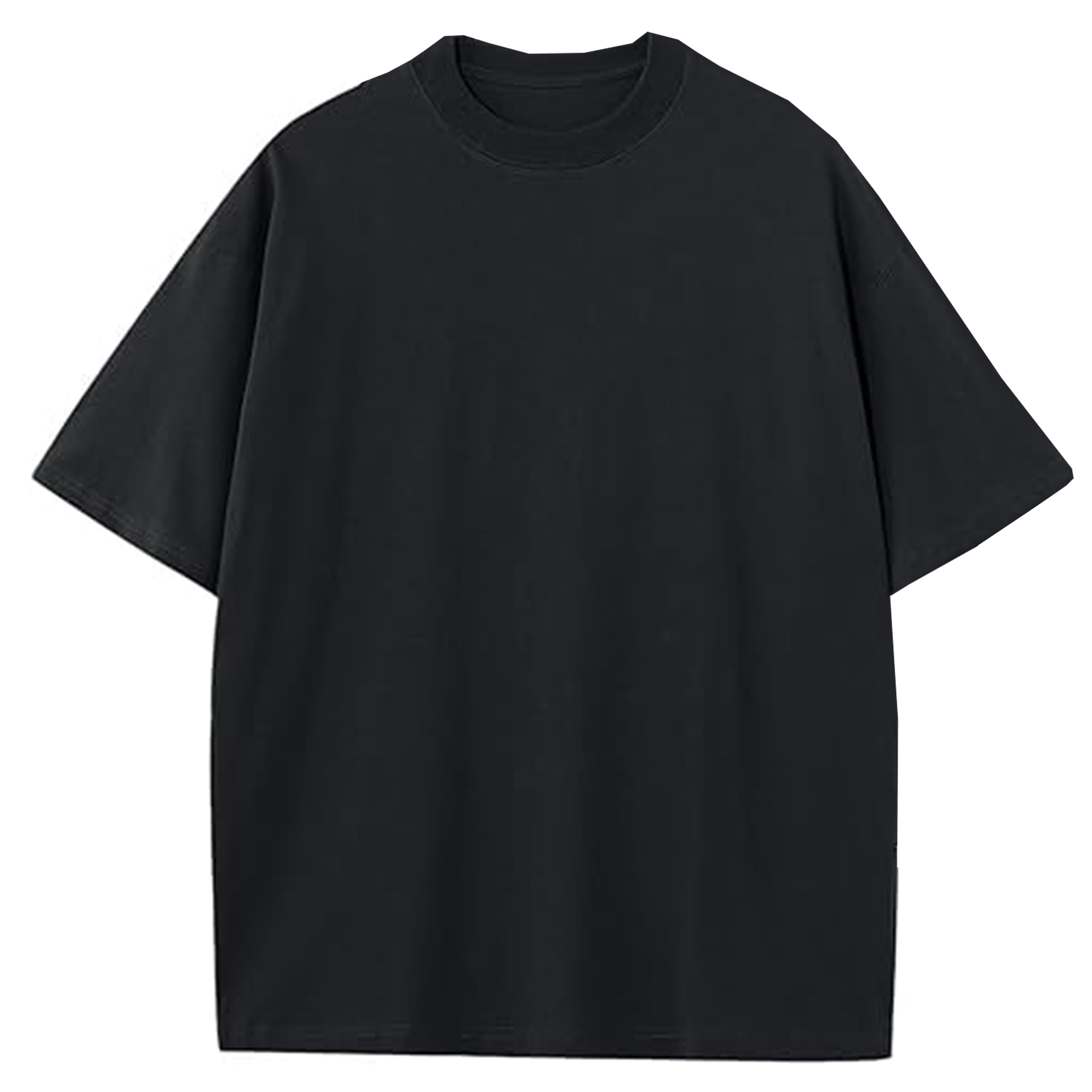 Mens Oversized Drop Shoulder Cotton Tee (1, 3, or 5Pk) - Gallery 26