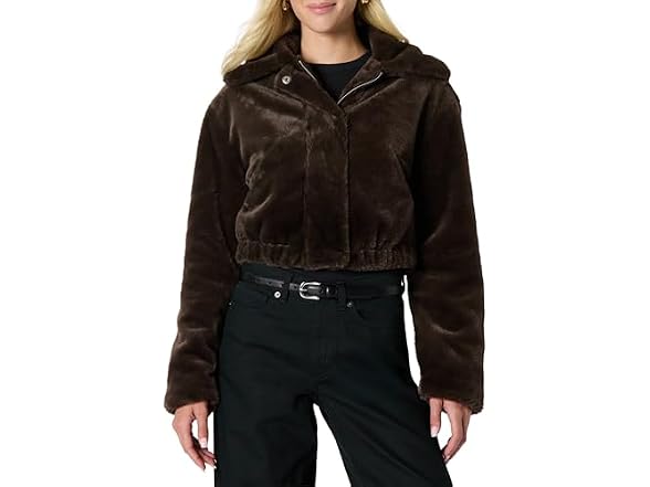 Amazon Essentials Women's Faux Fur Jacket (XS)