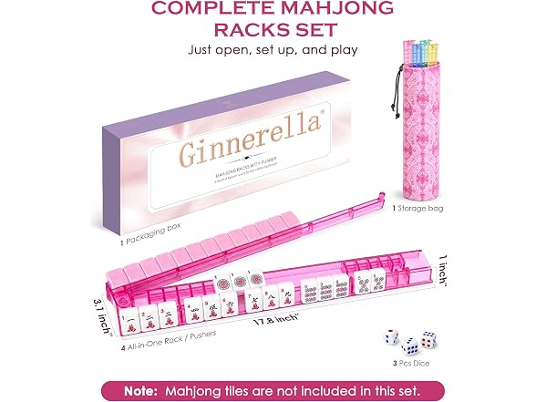 Ginnerella Mahjong Racks