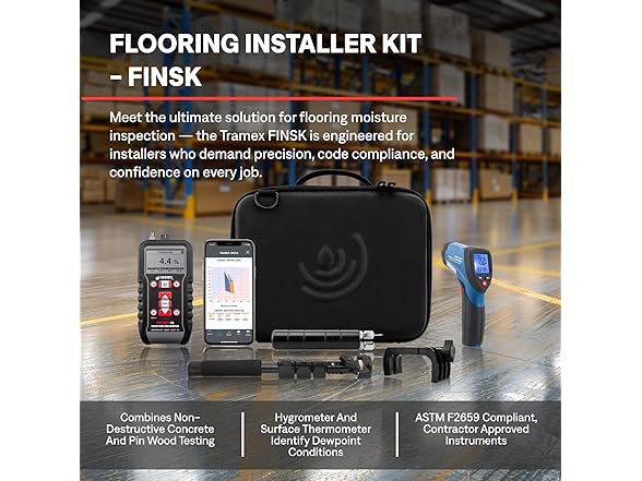 Tramex Flooring Installer Kit FINSK