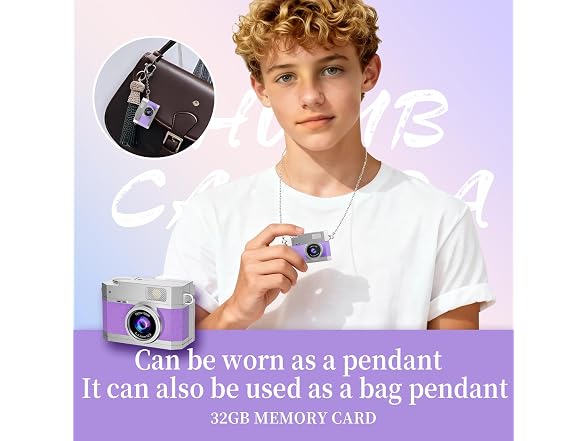 XINSENMAO Mini Thumb Digital Camera Keychain