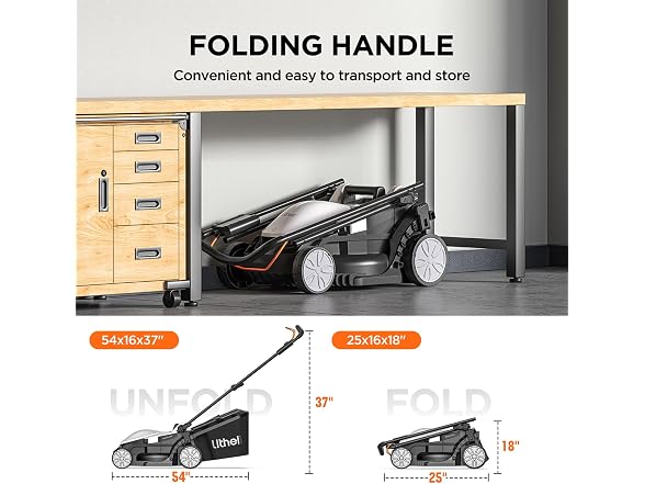 Litheli Electric Lawn Mower