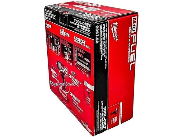 Milwaukee 2967-20 M18 1/2 HIGH Torque Impact Wrench
