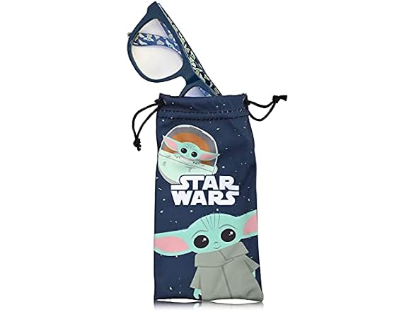 Star Wars Baby Yoda Glasses w-Pouch