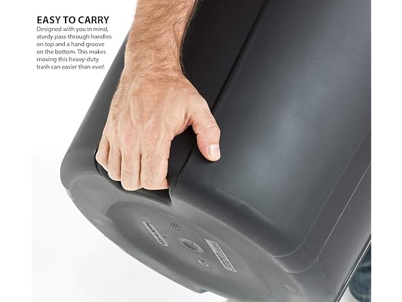 United Solutions 32 Gallon Outdoor Waste Garbage Bin
