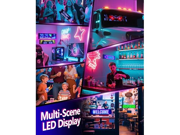 JDVOOTD Animated LED Eyes Car Decor