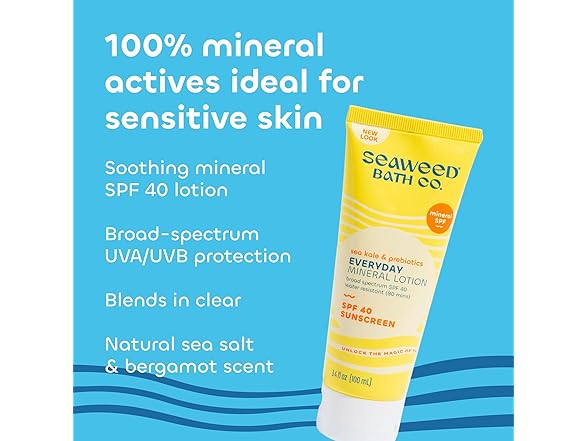 Seaweed Bath Co. Everyday Mineral SPF 40