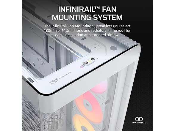 CORSAIR Frame 4500X RS Reverse Fan ARGB Mid-Tower