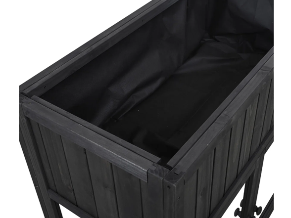 Latitude Run Raised Bed Planter w/ Wheels -Choose Color