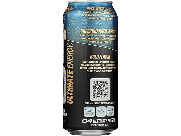 C4 Ultimate Energy Ruthless Raspberry