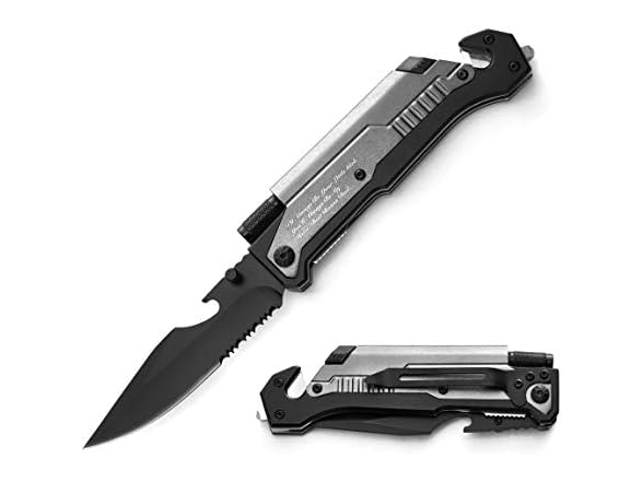 Personalized Engraved Folding Knife