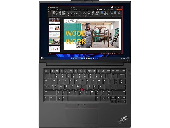 Lenovo ThinkPad E14 Gen 6 21M3000RUS 14" Notebook - WUXGA - AMD Ryzen 5 7535U - 8 GB - 256 GB SSD - English Keyboard - Black (Open Box)