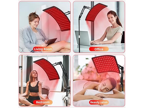 Viconor Infrared Light Therapy with Stand Black