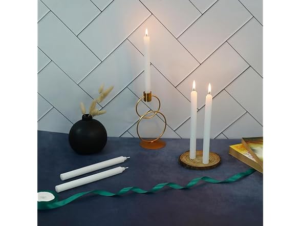 Welburn Veda&Co Church Candles 48Pk