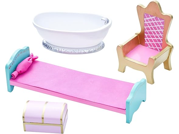 Teamson Kids Dreamland Princess Play Vanity Set