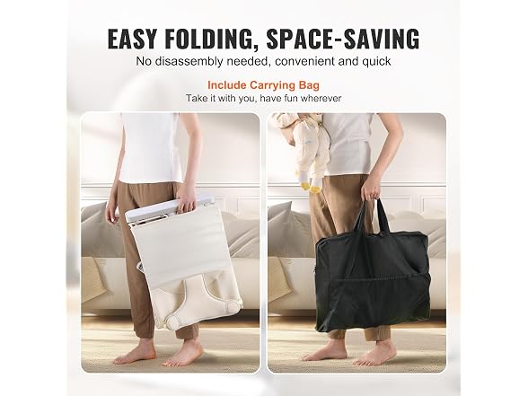 Baby Bouncer, Folding Bouncer Seat for Rotatable