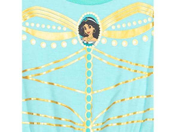 Disney Girls (6) Princess Jasmine Romper Skirt