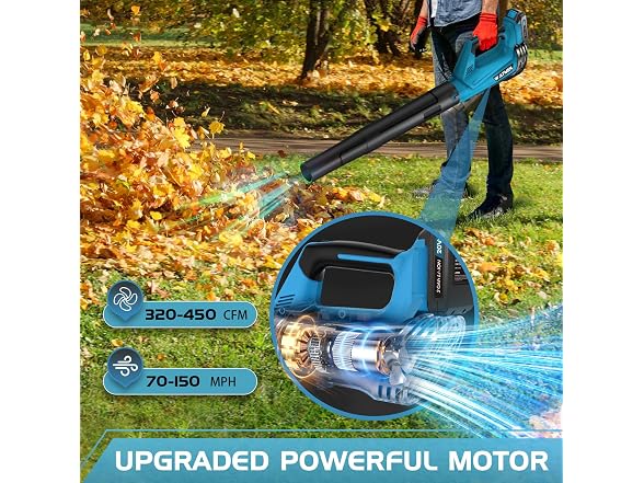 WOLFMEN Leaf Blower