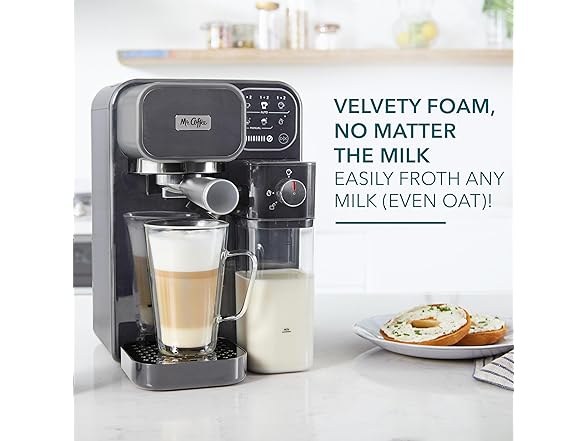Mr. Coffee Prima Latte Luxe, Single/Double Shot Espresso