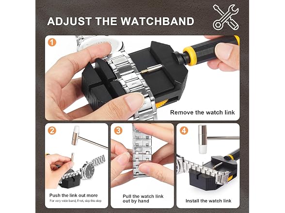 JOREST AAP-Tool-373 (2 Pack) Watch Link Removal Kit