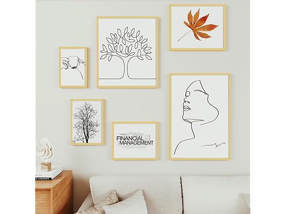 Vivelove 17x24 Picture Frame Gold Set