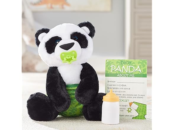 Melissa & Doug 11" Baby Panda Plush
