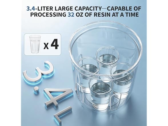 LEEYA RESIN 3.4L Resin Bubble Remover