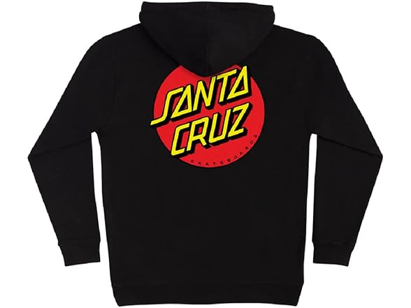 Santa Cruz Men (XL) Classic Dot Hooded Sweatshirt