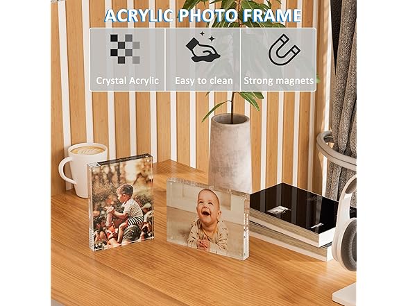 Hongtuocb Acrylic Clear Picture Frame