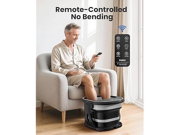 Collapsible Foot Spa Bath Massager