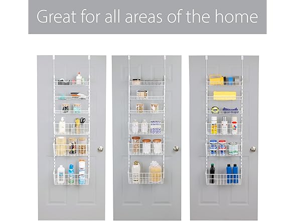 Smart Design Over The Door Pantry Organizer