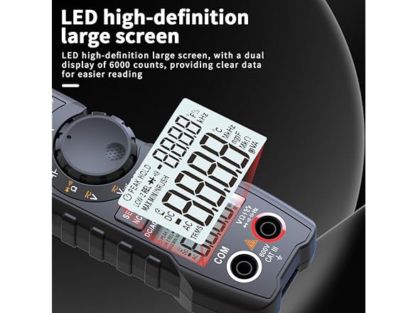 ZOYI Clamp Meter Multimeter 6000 Counts Clam